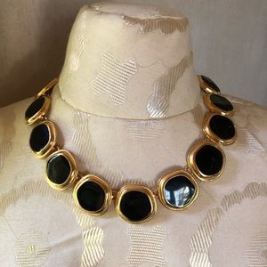 Black and Gold Necklace